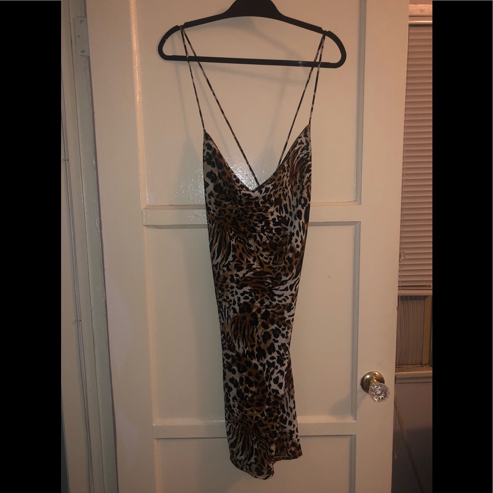 Naked Wardrobe Wild at Heart Mini Dress
